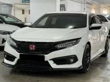 2018 HONDA CIVIC 1.5 TC-P SEDAN / FREE WARRANTY 3 YEAR T&C / PADDLE SHIFT / POWER SEAT /