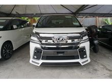 2016 Toyota Vellfire 2.5 Z G Edition MPV (A) UNREG