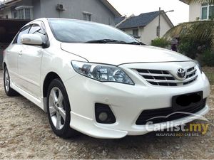 2012 Toyota Corolla Altis 1.8E Dual VVT-i (AT) Full Bodykits