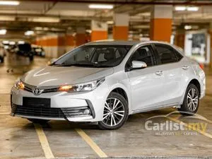 2018 Toyota Corolla Altis 1.8 G Sedan