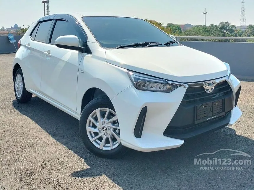 Jual Mobil Toyota Agya 2024 G 1.2 di Jawa Barat Automatic Hatchback Putih Rp 160.400.000