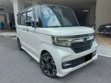 2019 Honda N-Box 0.7 Turbo Custom G L JAPAN SPEC // ORI KM 31K // DUAL POWER DOORS // ULTRA RACING STAGE 3 BAR SETUP // VIEW TO BELIEVE