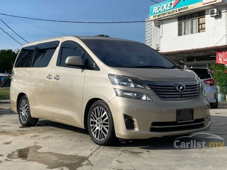2009 Toyota Vellfire ZG MPV