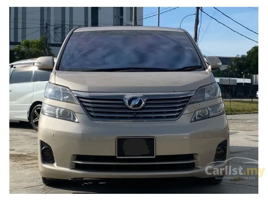 2009 Toyota Vellfire ZG MPV