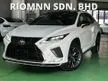 Recon [BEST BUY] 2020 Lexus RX300 2.0 F Sport, Red Interior, Panoramic Sliding Roof, 360 Camera, HUD, Seat Ventilation & MORE