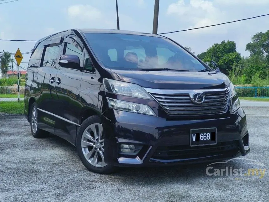 2011 Toyota Vellfire Z Platinum MPV