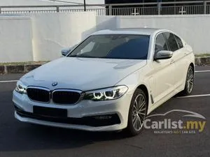 2018 BMW 530e 2.0 Sport TWIN TURBO - free warranty , tiptop condition , keep very well by last owner , guarantee no major and banjir, cash back