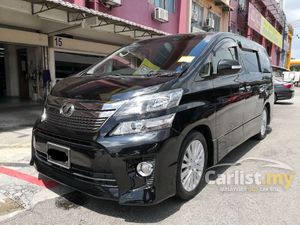 YEAR MADE 2012 Toyota Vellfire 2.4 ZG Pilot Seat Full Leather Home Theater FREE 2 YEARS WARRANTY 2015
