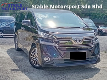 2016 Toyota Vellfire 2.5 Z G Edition MPV SPECIAL PROMOTION FOR RAYA HURRY