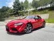 Recon 2020 Toyota Supra 2.0 GR Coupe Japan Unregistered Unit - Cars for sale