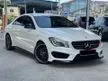 Used OTR HARGA 2016 Mercedes-Benz CLA200 1.6 AMG (A) HARGA ON THE ROAD NO PROCESSING FEES SUPER LOW MILEAGE 80K F/S RECORD PADDLE SHIFT REVERSE CAMERA - Cars for sale
