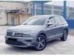 Used 2021 Volkswagen Tiguan 1.4 Allspace Highline SUV FULL SERVICE RECORD UNDER WARRANTY 7 SEAT PADDLE SHIFT POWER BOOT REAR AIRCOND VENT