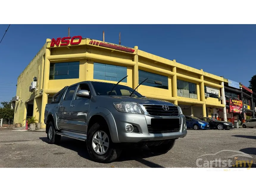 2012 Toyota Hilux G Dual Cab (Metallic) Pickup