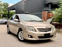 2007 Toyota Corolla Altis 1.6 E Sedan