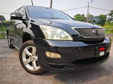 (Free Siap Potong Nama)(Tahun Betul Register2005)(Toyota Harrier 2.4 Premium Leather Seat)(Power Boot)(Sunroof)(Warna Hitam)(1VVIP Careful Haji Owner)