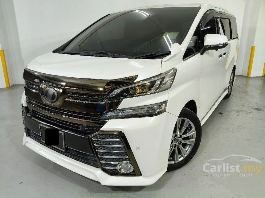 2016 Toyota Vellfire Z Golden Eyes MPV