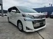 Recon 2019 Toyota Vellfire 2.5 X UNREG 8 SEATERS 2 POWER DOORS