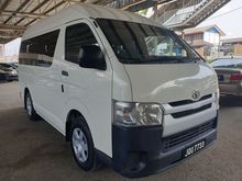 2015 Toyota Hiace 2.5 Window Van