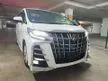 Recon JAPAN RECON 2018 TOYOTA ALPHARD 2.5 S MPV ## 8 SEATER ## SUNROOF ## LEATHER SEAT COVER ## AEROKIT ## - Cars for sale