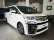 Recon CAR KING 2019 Toyota Vellfire 2.5 Z G Edition MPV
