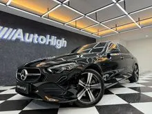 2024 Mercedes-Benz C200 1.5 Avantgarde Line Sedan [Km4.000] Reg 2025 Black On Black Speedo Digital PBD ATPM Wrnty5Thn #AUTOHIGH #BEST VALUE
