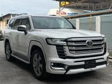 6A BLACK SEAT 2023 Toyota Land Cruiser 3.3 J300 ZX DIESEL REAR ENTERTAINMENT MODELISTA RIMS BODYKIT FULL SPEC SUV
