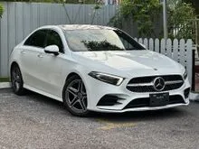 2021 MERCEDES BENZ A180 AMG SEDAN FULLY LOADED (PANORAMIC/H.U.D/AMBIENT/360CAM/BURMESTER) with 5yrs Warranty Unlimited Mileage