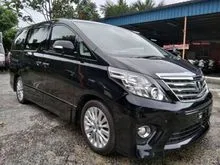 2013 Toyota Alphard 3.5 SC Full top specs MPV