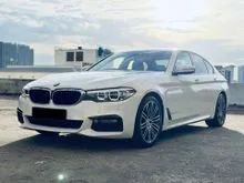 2018 BMW 520d 2.0 M Sport Sedan 47K Miles Apple Carplay Autonomous Braking System Powered Rear Sun Shade Keyless Push Start Paddle Shift