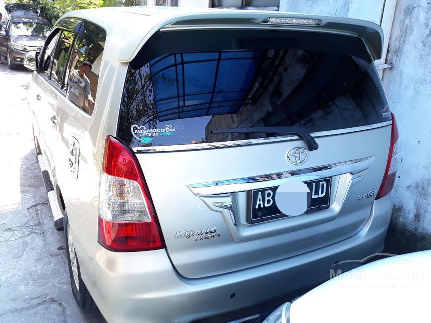 Jual Mobil Toyota Kijang Innova 2013 G 2.0 di Yogyakarta 