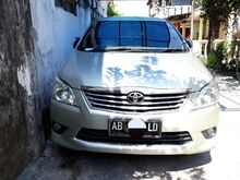 Toyota Kijang Innova 2.0 G Tahun 2013 Manual (Silver Metalik) #jualcepatpemiliklangsung