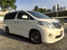 2010/14 Toyota Alphard 2.4 G 240S Prime Selection MPV ** CAREFUL OWNER... ON TIME SERVICE... LOW MLG... ACCIDENT FREE... CLEAN INTERIOR **