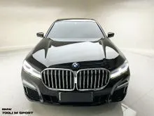 2021 BMW 730Li 2.0 M Sport Sedan ATPM RECORD. Black On Mocha. LOW KM Only 11.xxx HARGA BEST DEAL NEGO YA. Mulus Like New. G12. Twin Turbo Engine.