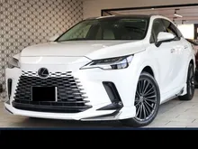 2024 Lexus RX350h 2.5 Version L, Panoramic Sunroof, Modellista Aero Kit (Front, Side, Rear), Solis White Semi-Aniline Seats, INCOMING STOCK