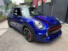 2018 MINI 3 Door 2.0 John Cooper Works Hatchback Blue (Sun Roof, Harman Kardon Sound System, Head Up Unit Display)