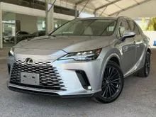 2023 Lexus RX350 2.4 Version L [ Grade 5A, Auto Parking System, Sunroof, HUD, BSM, DIM, Rear Electronic Seat, Beige interior, Luxury ]