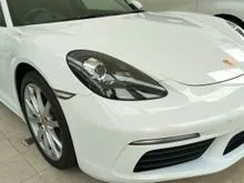 2018 Porsche 718 2.0 Cayman Coupe
