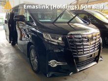 2017 Toyota Alphard 2.5 SASurround camera power boot 2 power door Push start 3 years warranty Unregistered