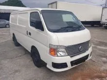 2011 Nissan Urvan 3.0 Panel Van (M) - FULL SERVICE / PROMO