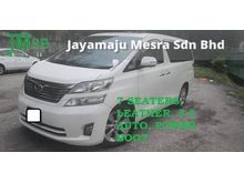 2008 Toyota Vellfire 3.5 Z G Edition MPV, Leather, Pukat Seats, Elec Seats, Sun & moon Roof, Power Boot, Full Loan
