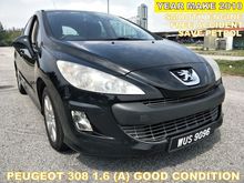 2010 Peugeot 308 1.6 Hatchback (A) PERFECT CONDITION SAVE PETROL