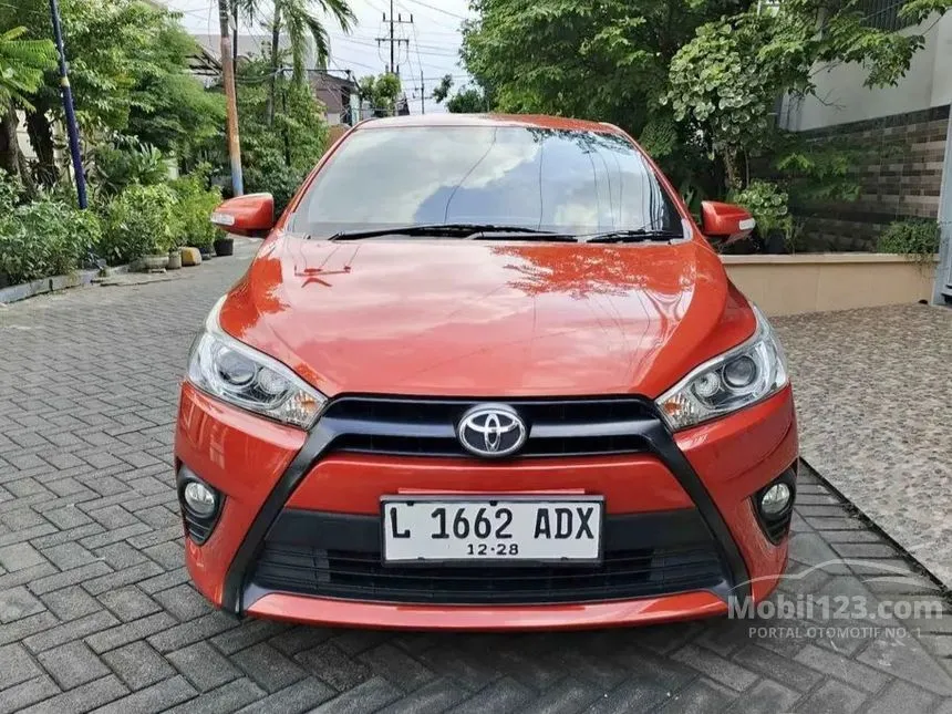 Jual Mobil Toyota Yaris 2016 G 1.5 di Jawa Timur Automatic Hatchback Orange Rp 160.000.000