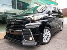2015 Toyota Vellfire 2.5 Z A Admiration Bodykits