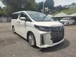 Recon 2019 Toyota Alphard 2.5 G S SA TYPE GOLD SC Package MPV ALOT UNIT READY STOCK FREE WARRANTY FREE SERVICE - Cars for sale