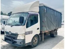 HINO WU710 WOODEN CARGO 14FT 5000KG LORRY #4301W - KAWAN