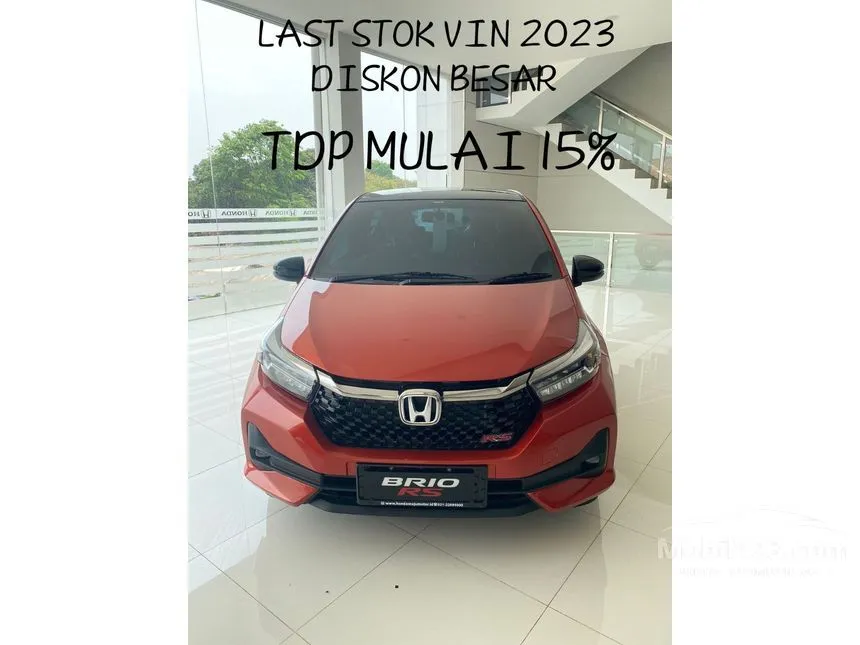 Jual Mobil Honda Brio 2023 E Satya 1.2 di DKI Jakarta Manual Hatchback Merah Rp 218.100.000