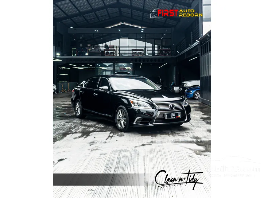 Jual Mobil Lexus LS 460L 2016 4.6 di Banten Automatic Sedan Hitam Rp 541.000.000