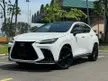 Recon 2022 Lexus NX350 2.4 F Sport AWD [4.5/B] [ Mark Levinson, HUD, 4 Cam, Panaromic Roof, Digital Inner Mirror, Rear Electric Seat Fold ]