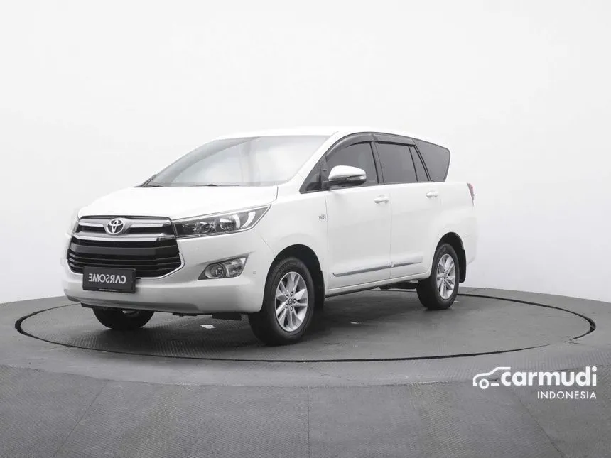 Jual Mobil Toyota Kijang Innova 2016 V 2.0 di Banten Manual MPV Putih Rp 235.000.000