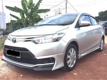 Actual Year 2015 Toyota Vios 1.5E (AT) Keyless Push Start Aerokit *No SST*